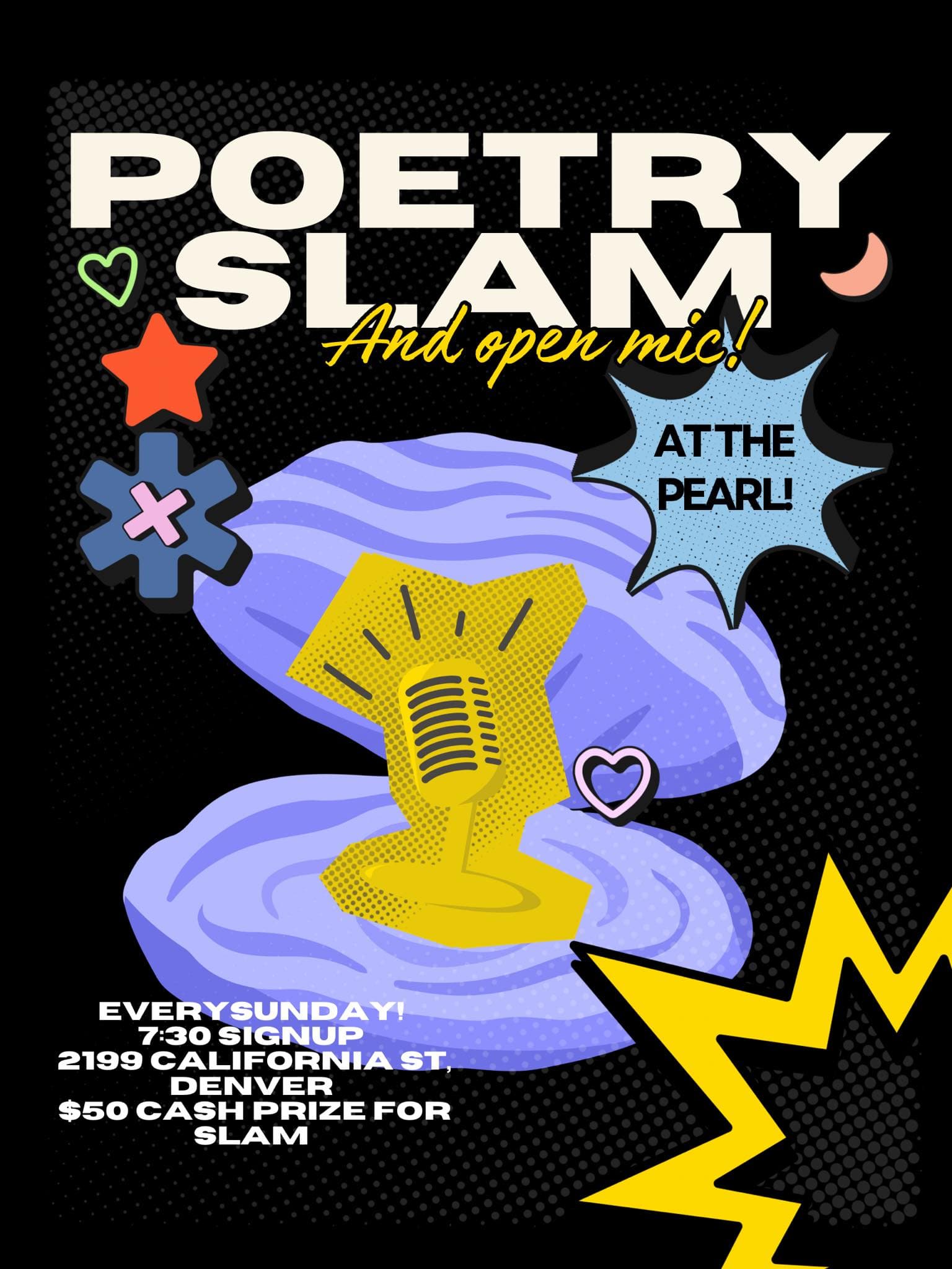The Pearl - Poetry Slam / Open Mic
