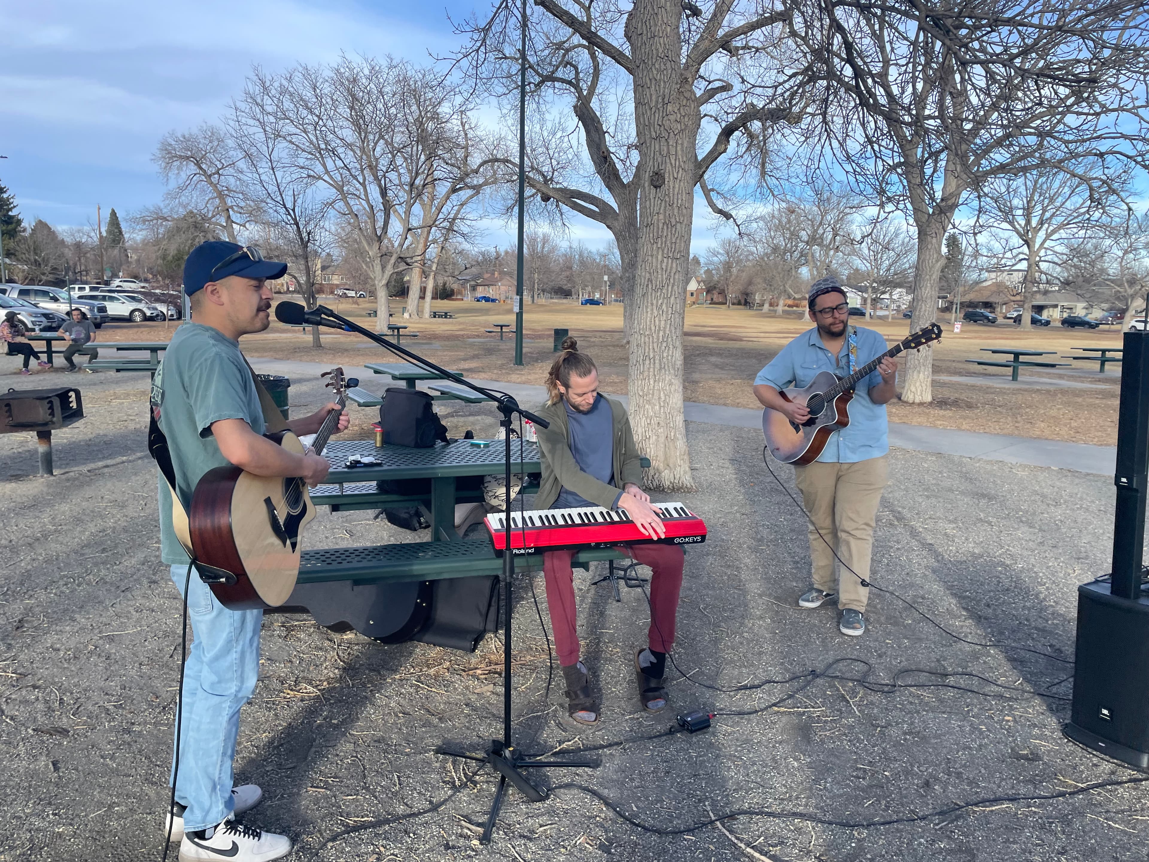 Group Busking at Sloan Lake 1-4-2026